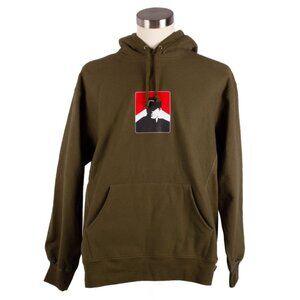 SUPREME A/W 2020 Portrait Green Cotton Hoodie